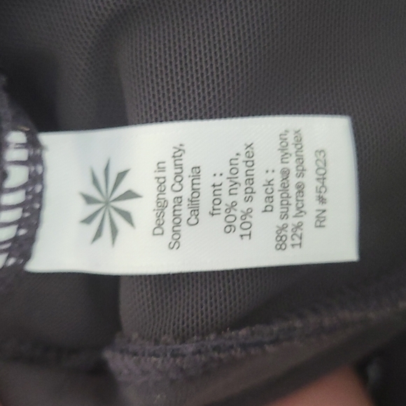 Athleta Hybrid Cargo Pant Dark Onyx Grey Sz 0 - Picture 3 of 4
